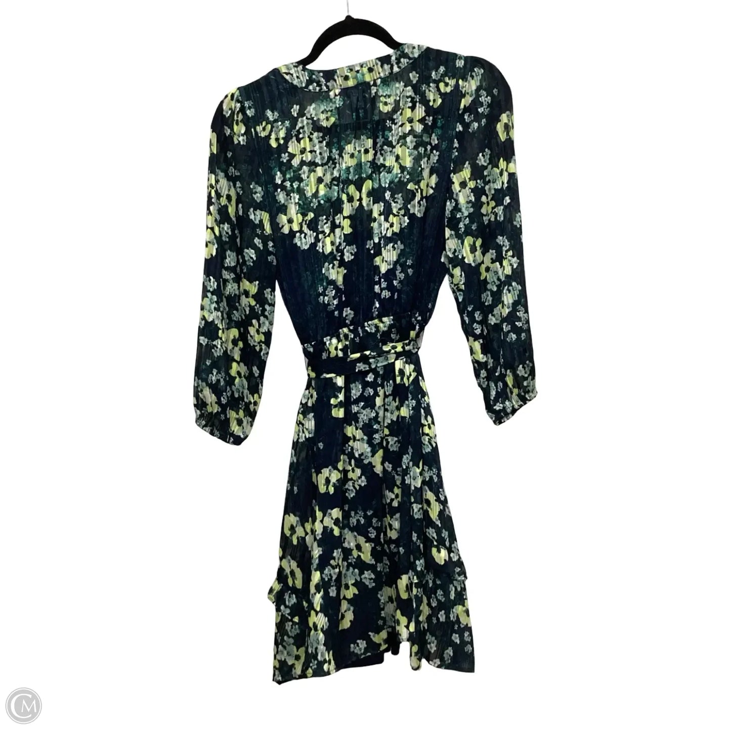 Dress Casual Short By Simply Vera In Floral Print, Size: S