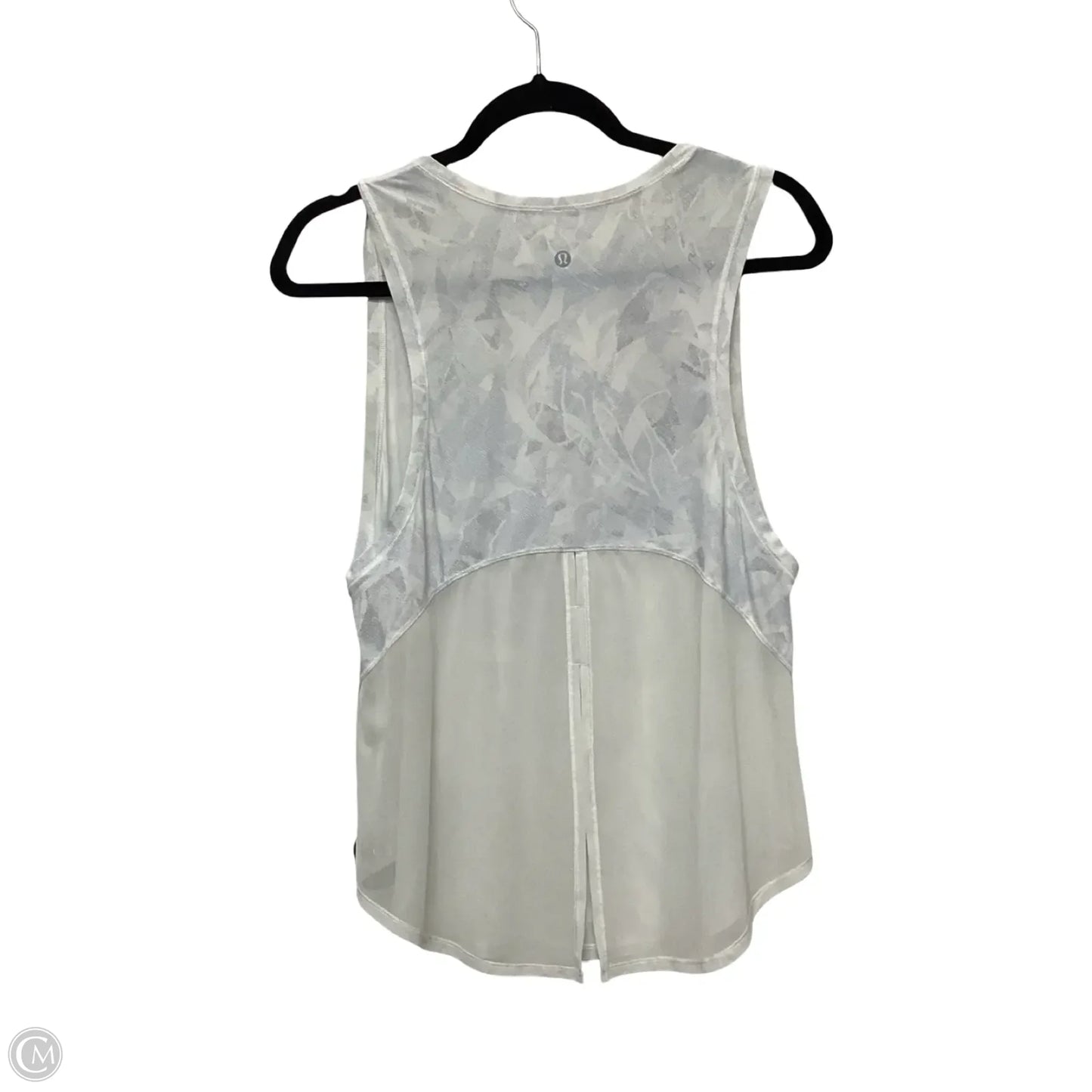 Athletic Tank Top By Lululemon In Grey, Size: 8