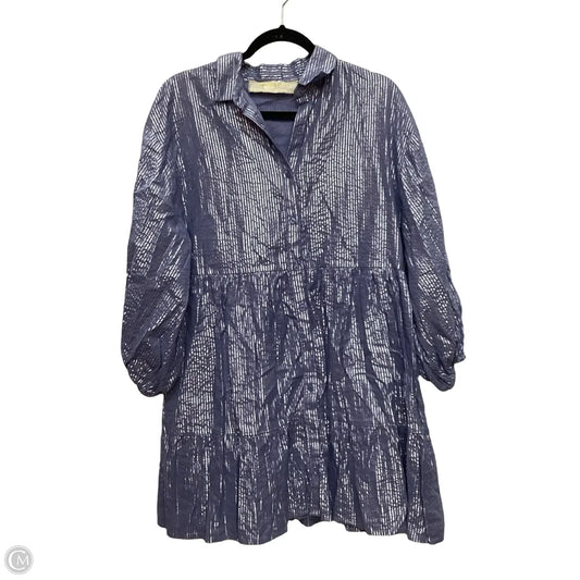 Designer Dress Casual Short By Jens Pirate Booty In Blue, Size: M