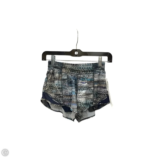 Athletic Shorts By Lululemon In Multi-colored, Size: 4