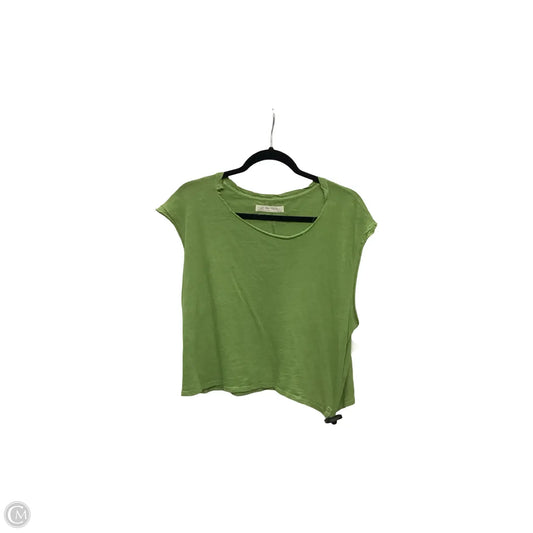 Blouse Short Sleeve By We The Free In Green, Size: Xs