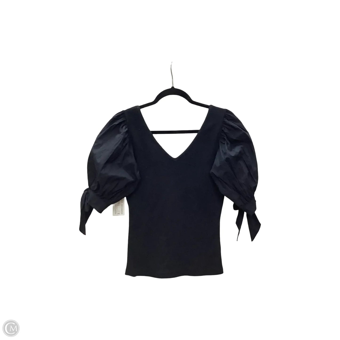 Blouse Long Sleeve By Maeve In Black, Size: S