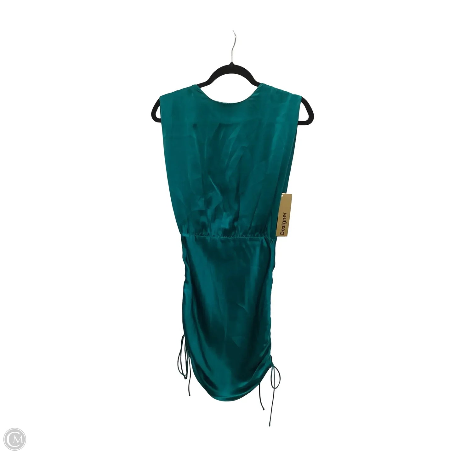Designer Dress Party Short By Amanda Uprichard In Teal, Size: Xs
