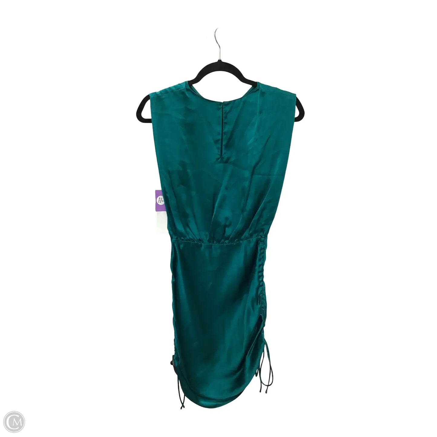 Designer Dress Party Short By Amanda Uprichard In Teal, Size: Xs