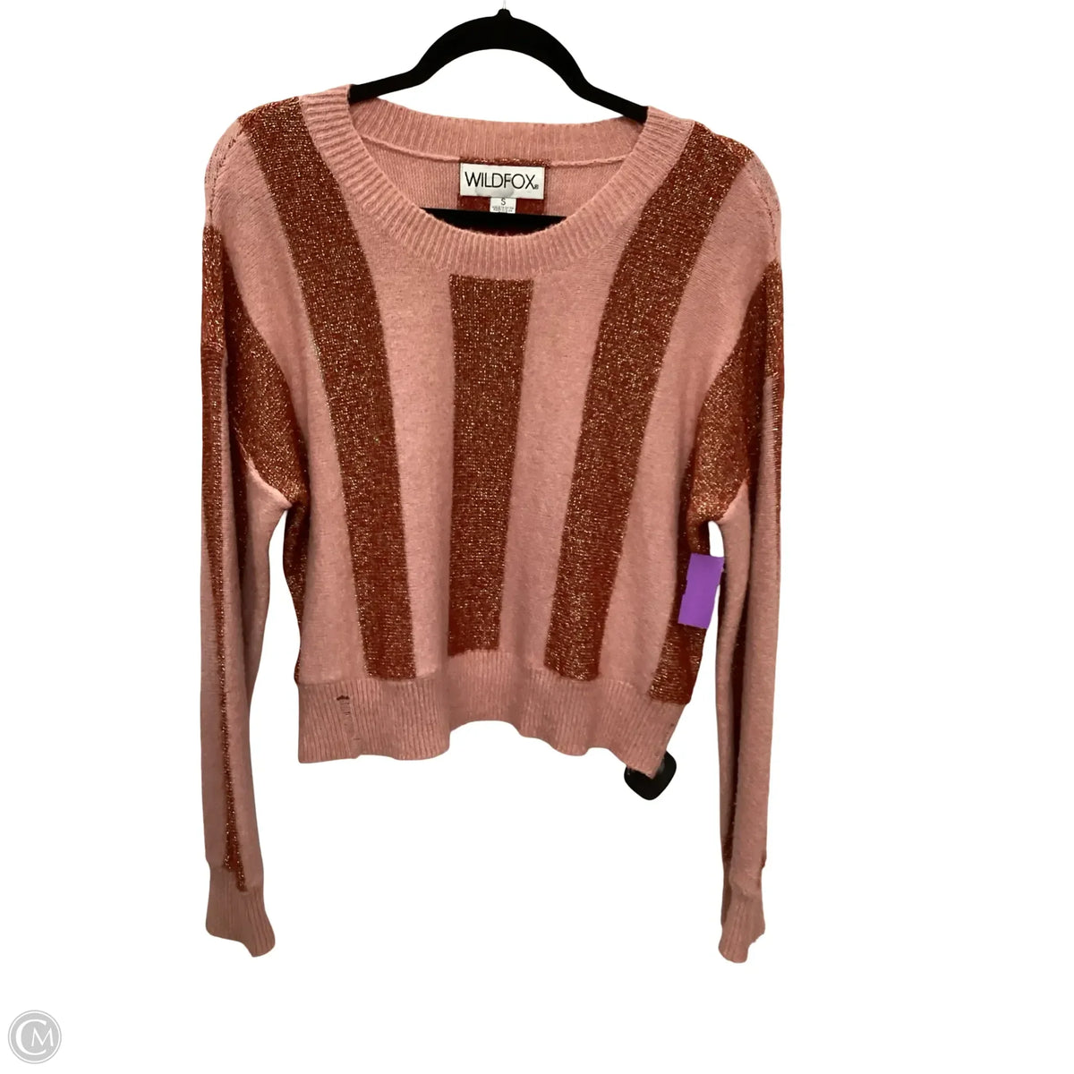 Sweater By Wildfox In Striped Pattern, Size: S