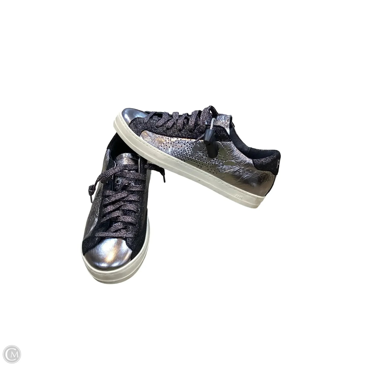 Shoes Sneakers By P448 In Silver, Size: 8.5