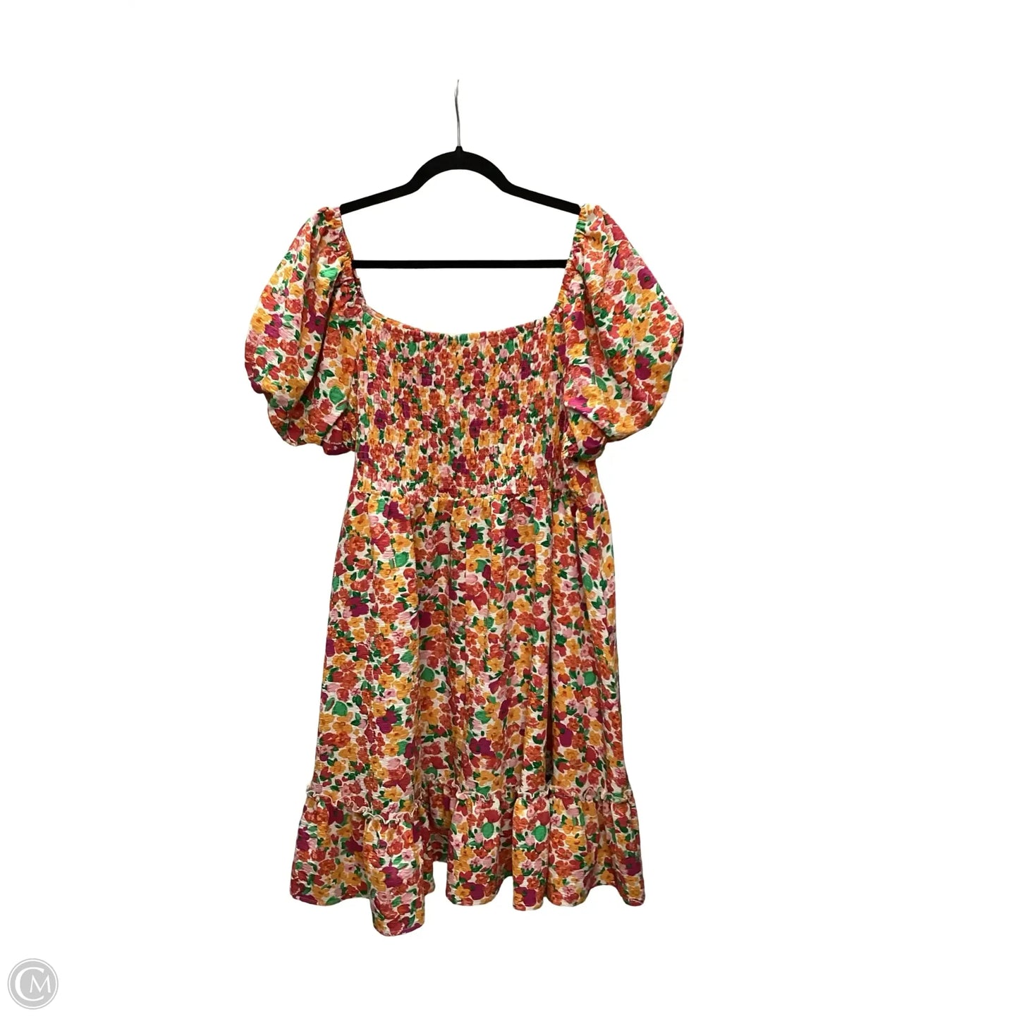 Dress Casual Short By Umgee In Floral Print, Size: 2x