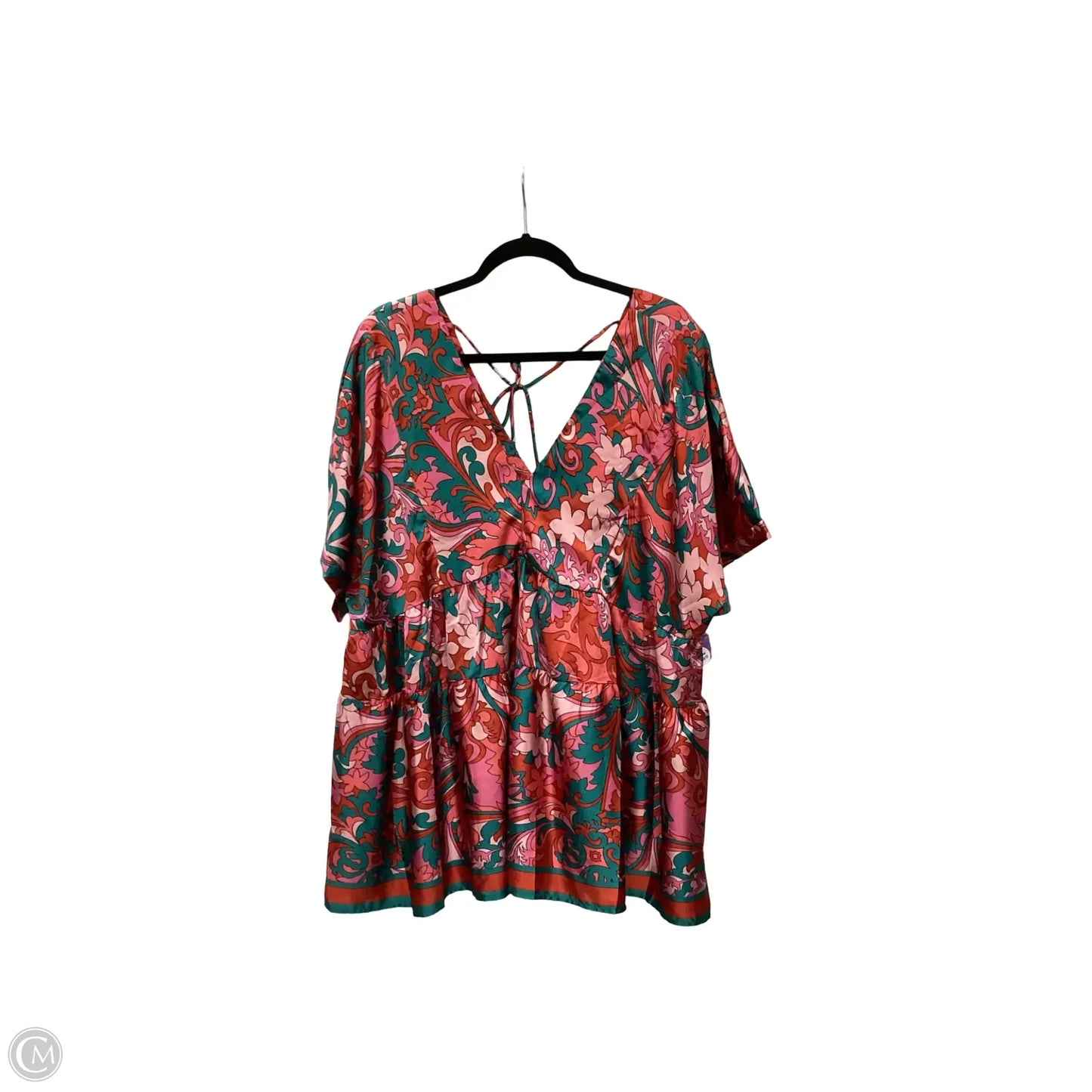 Dress Casual Short By Entro In Floral Print, Size: 2x