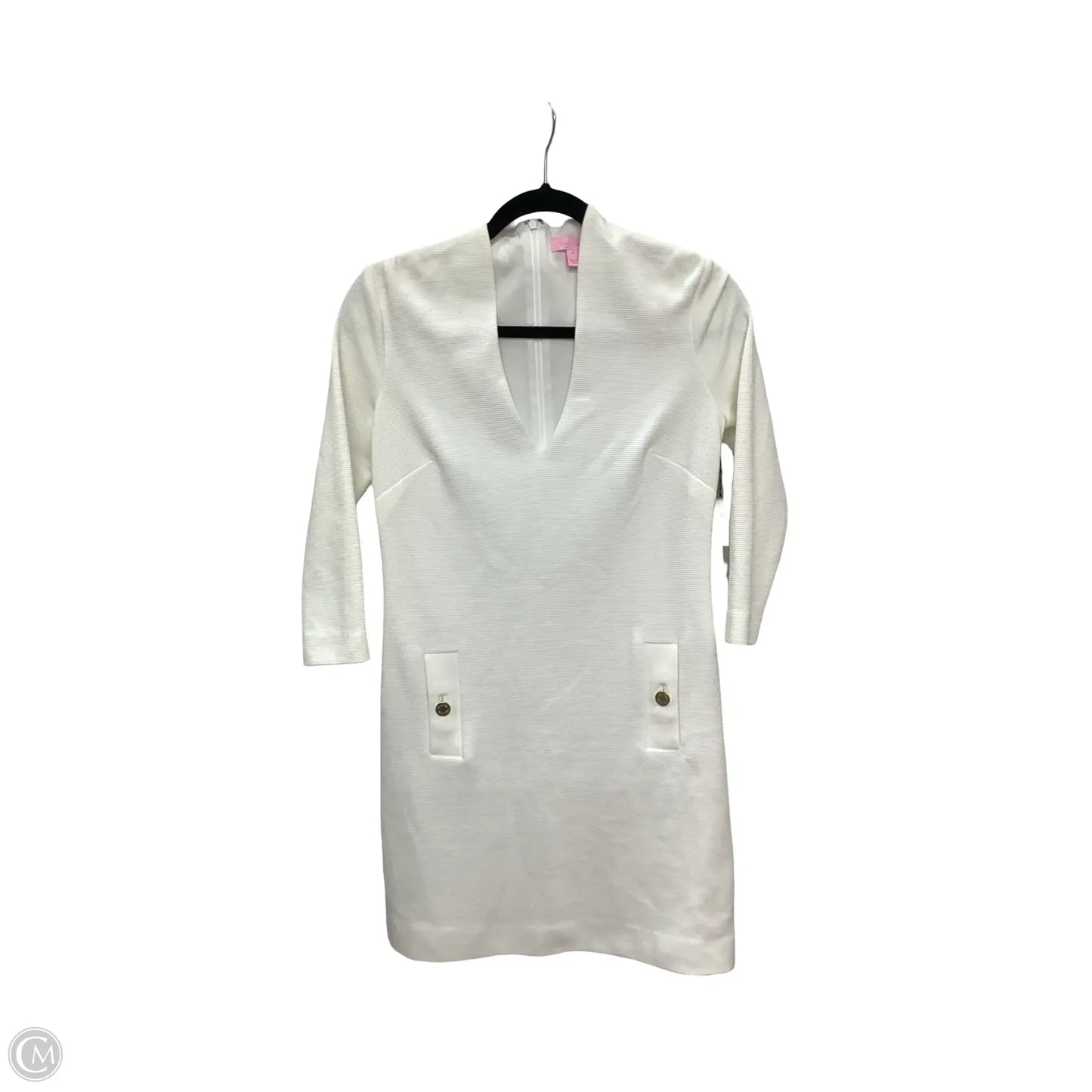 Dress Designer By Lilly Pulitzer In White, Size: S