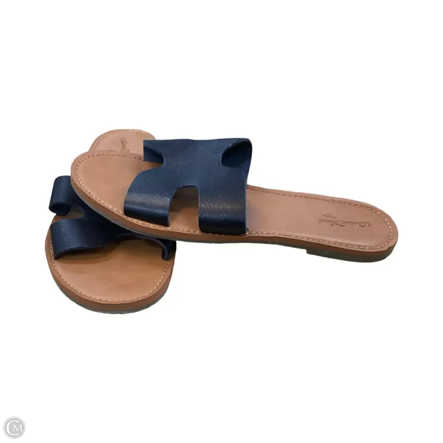Sandals Flats By Universal Thread In Black, Size: 7.5