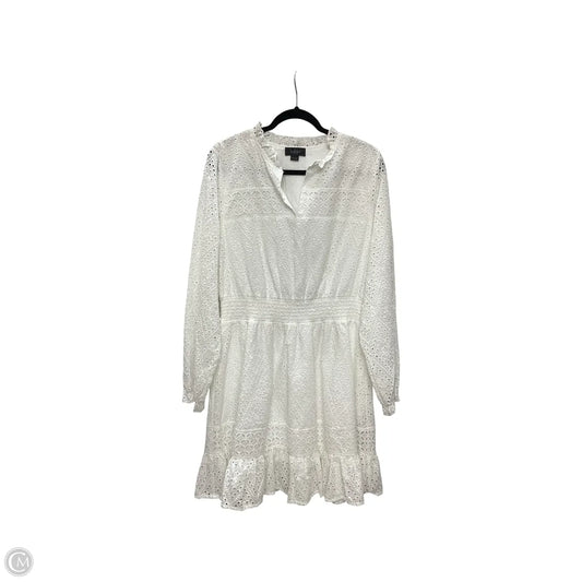 Dress Casual Short By Belldini In White, Size: Xl