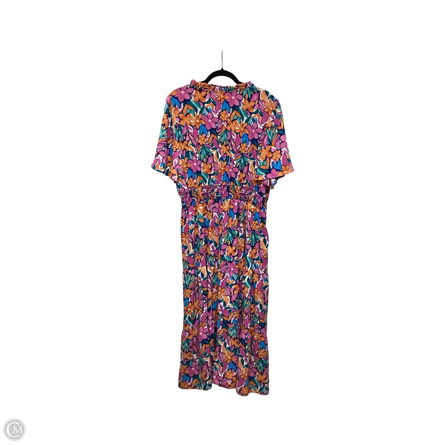Dress Casual Maxi By Haptics In Floral Print, Size: 2x