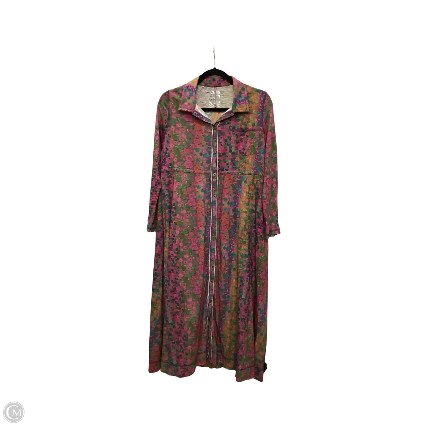 Dress Casual Maxi By Natural Life In Floral Print, Size: Xs
