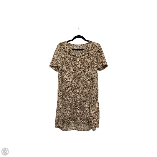 Dress Casual Short By A New Day In Animal Print, Size: Xs