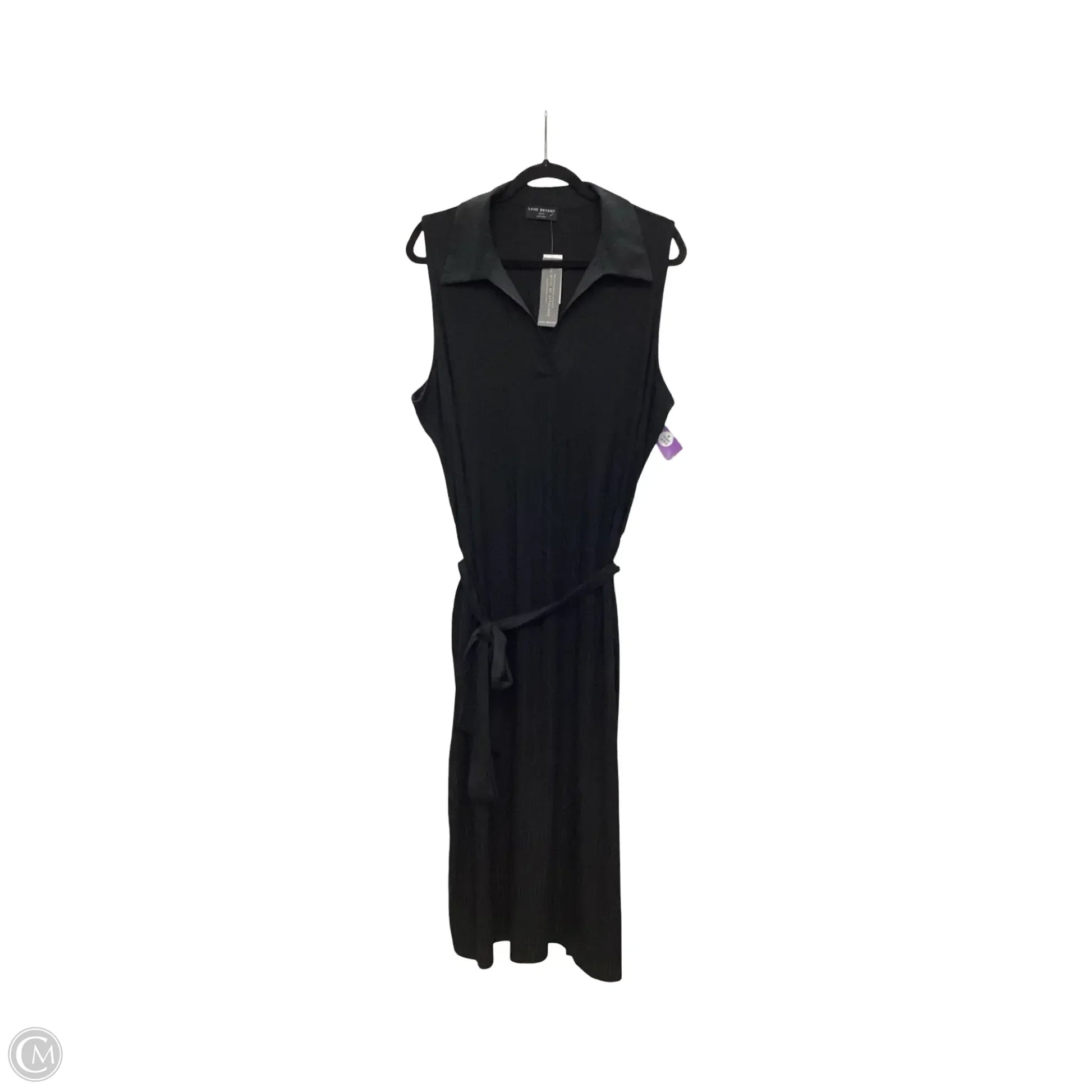 Dress Casual Midi By Lane Bryant In Black, Size: 22 Dress Casual Midi By Lane Bryant In Black, Size: 22