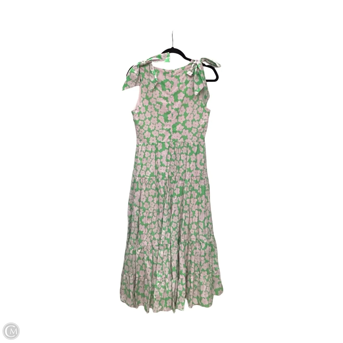 Dress Casual Maxi By Tcec In Green & Pink, Size: S