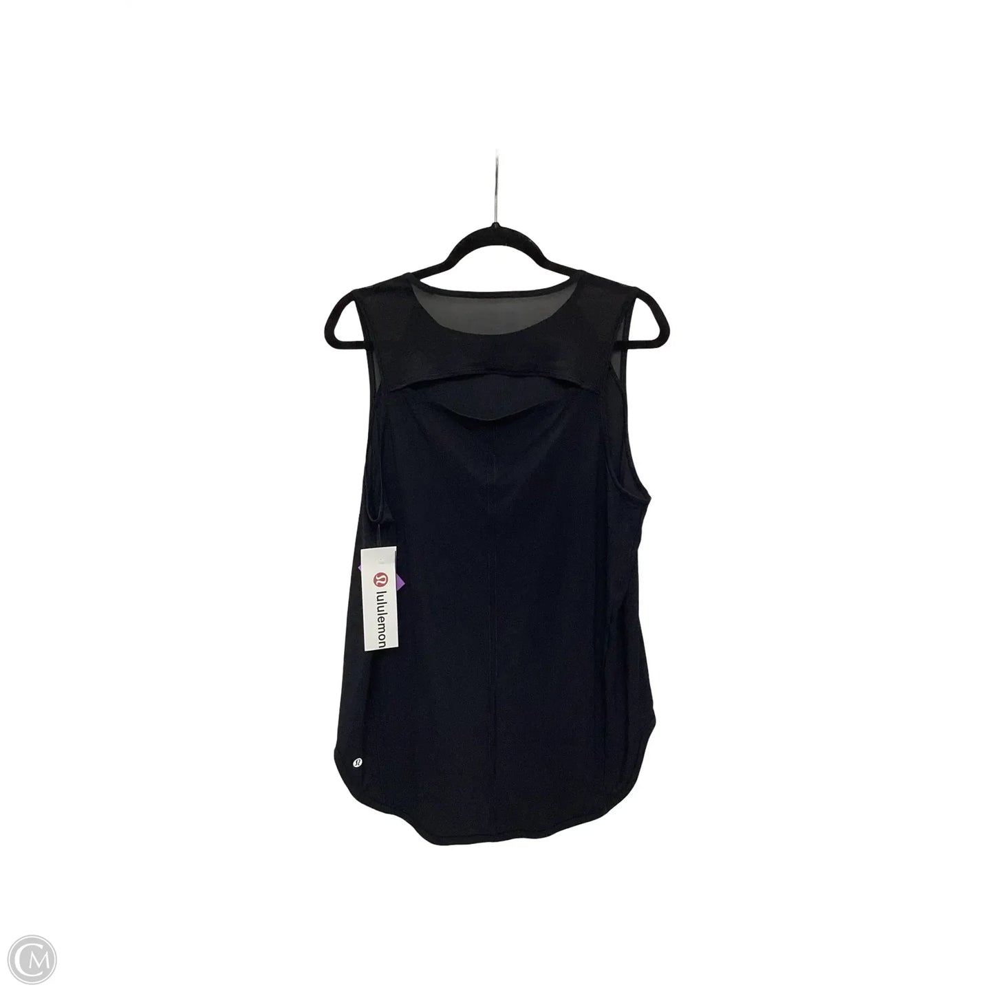 Athletic Tank Top By Lululemon In Black, Size: 10