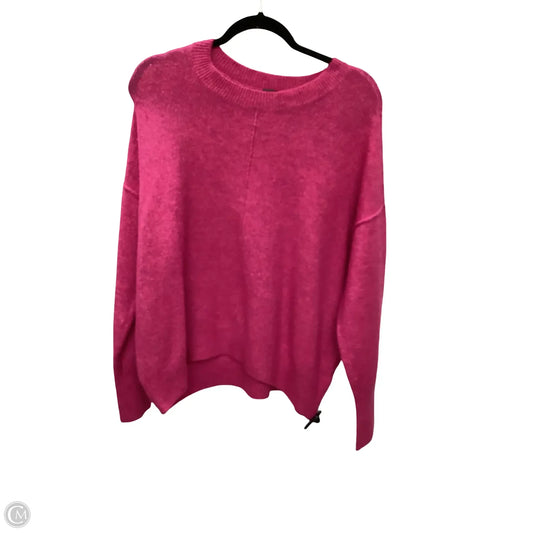Sweater By Vince Camuto In Pink, Size: M