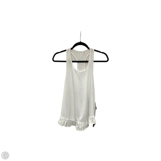 Designer Top Sleeveless Designer By Kate Spade In White, Size: L