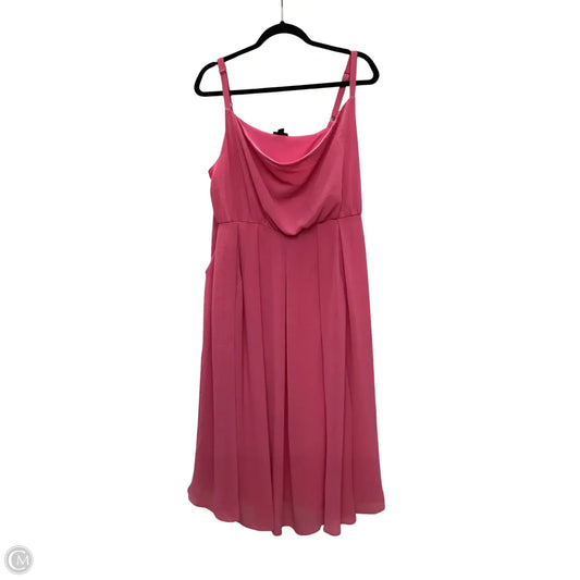 Dress Party Short By Torrid In Pink, Size: 1x