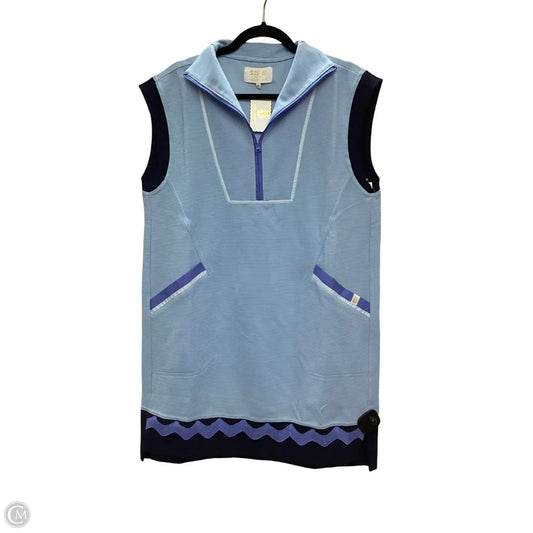 Dress Casual Short By Simply Southern In Blue, Size: M