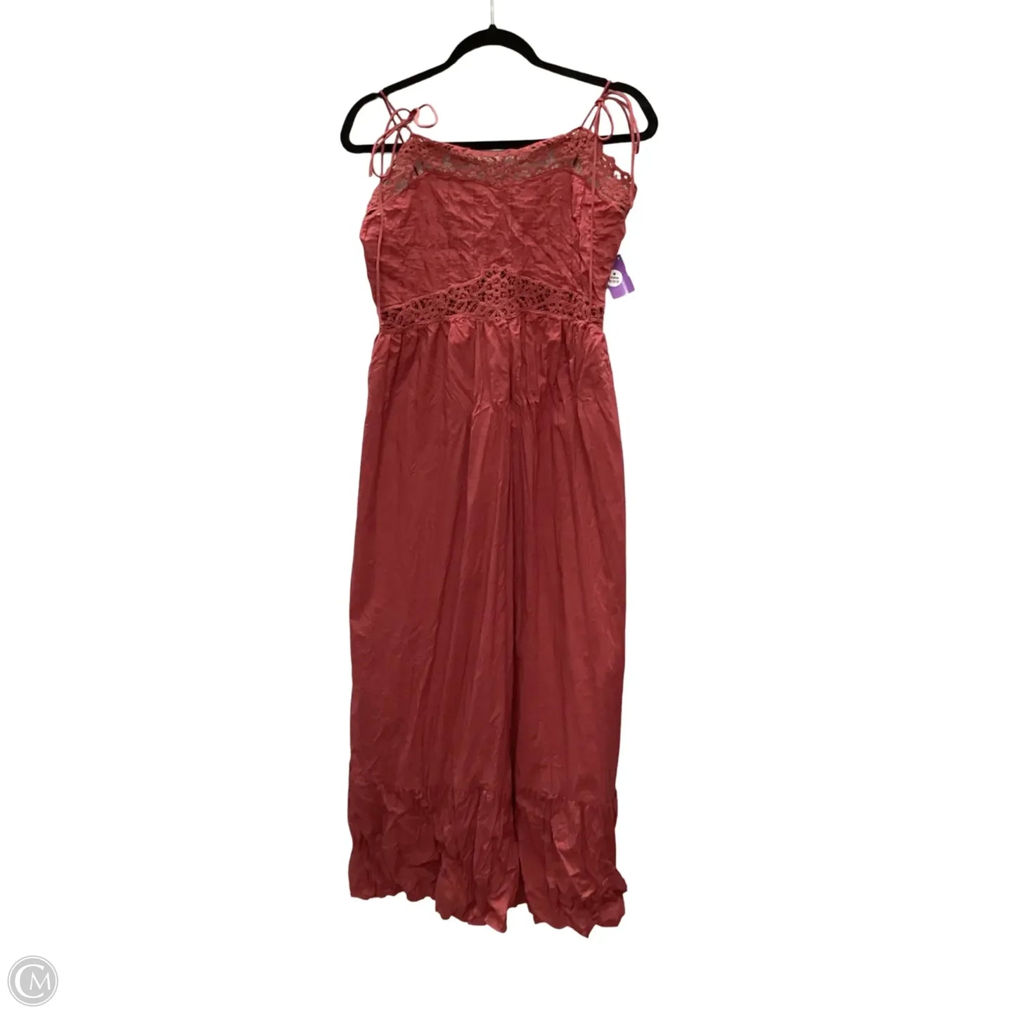 Dress Casual Midi By Universal Thread In Red, Size: S