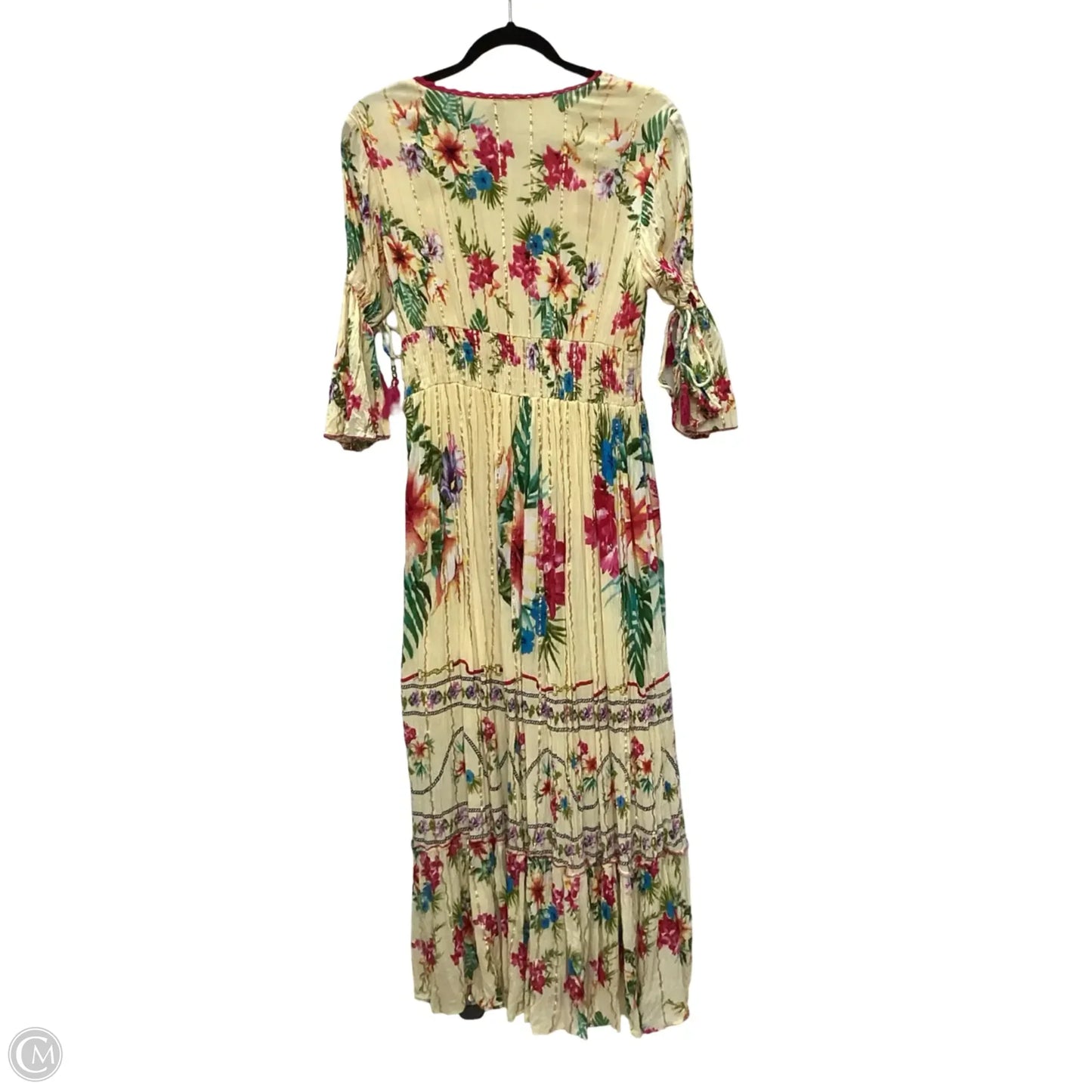 Dress Casual Maxi By Clothes Mentor In Floral Print, Size: M