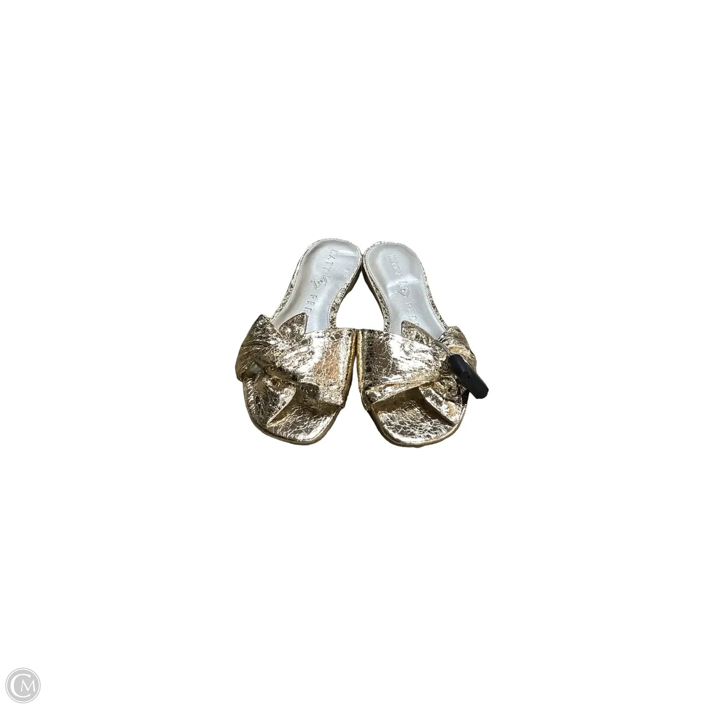 Sandals Flats By Katy Perry In Gold, Size: 6