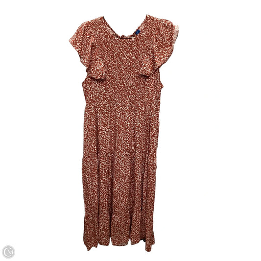 Dress Casual Maxi By Old Navy In Floral Print, Size: Xl