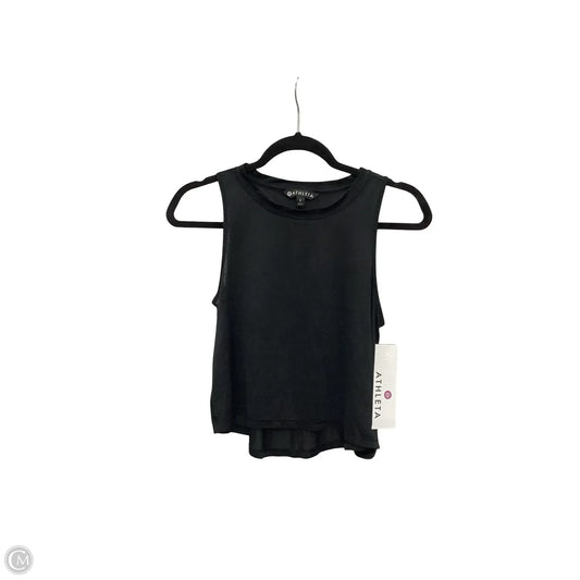 Athletic Tank Top By Athleta In Black, Size: S