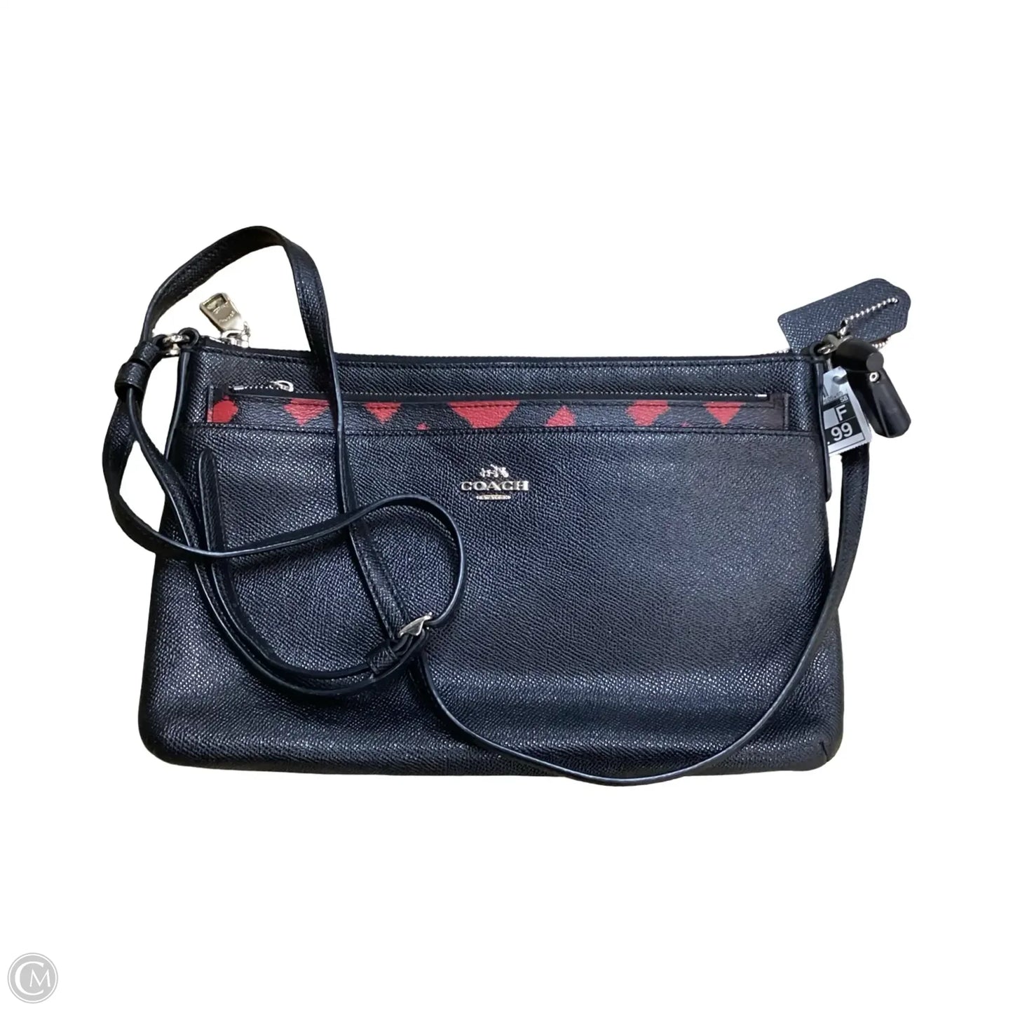 Crossbody Designer By Coach, Size: Large