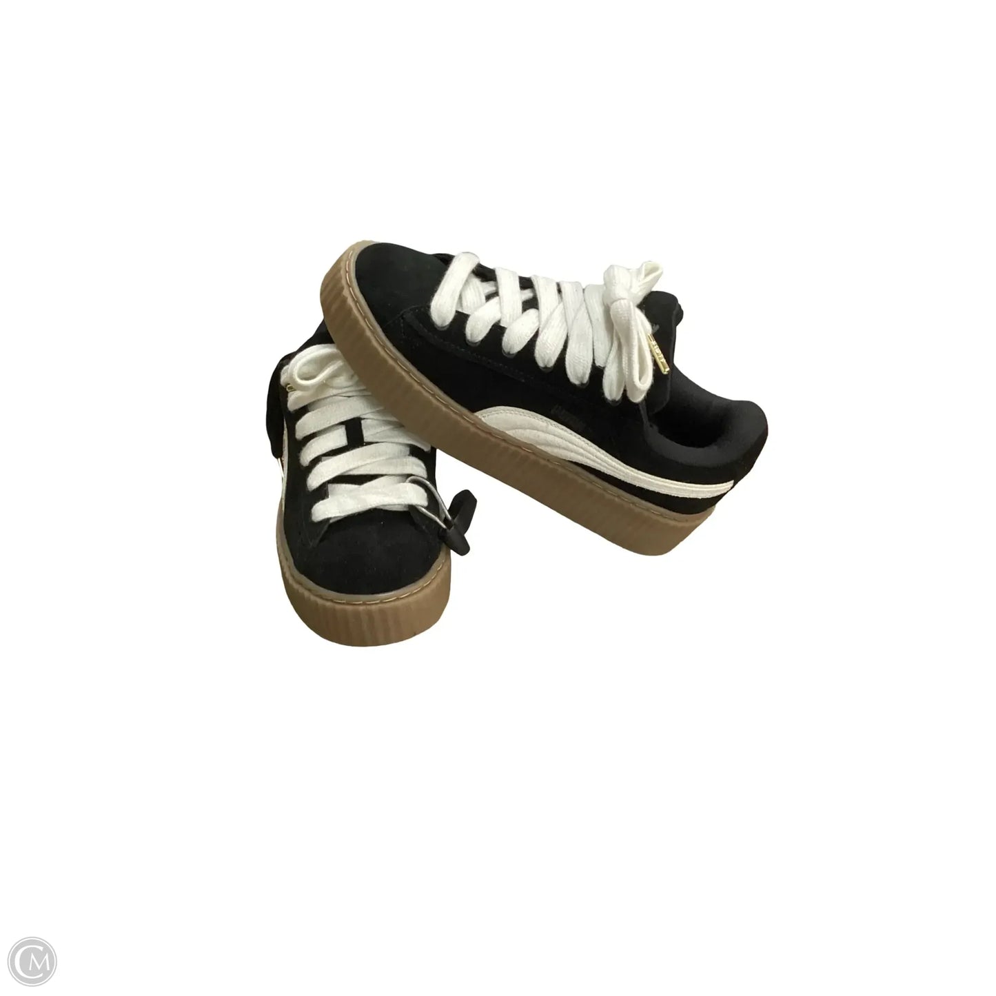 Shoes Sneakers By Puma In Black, Size: 6.5