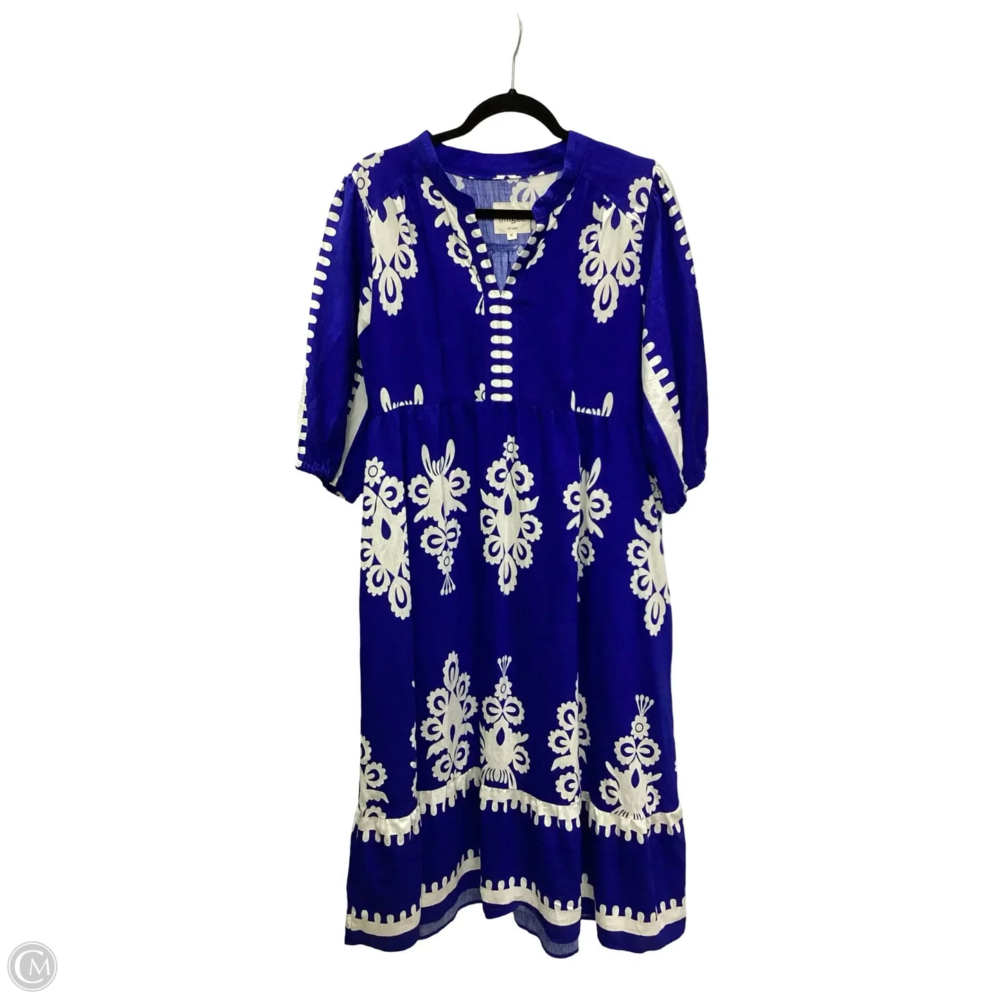 Dress Casual Midi By Umgee In Blue, Size: M