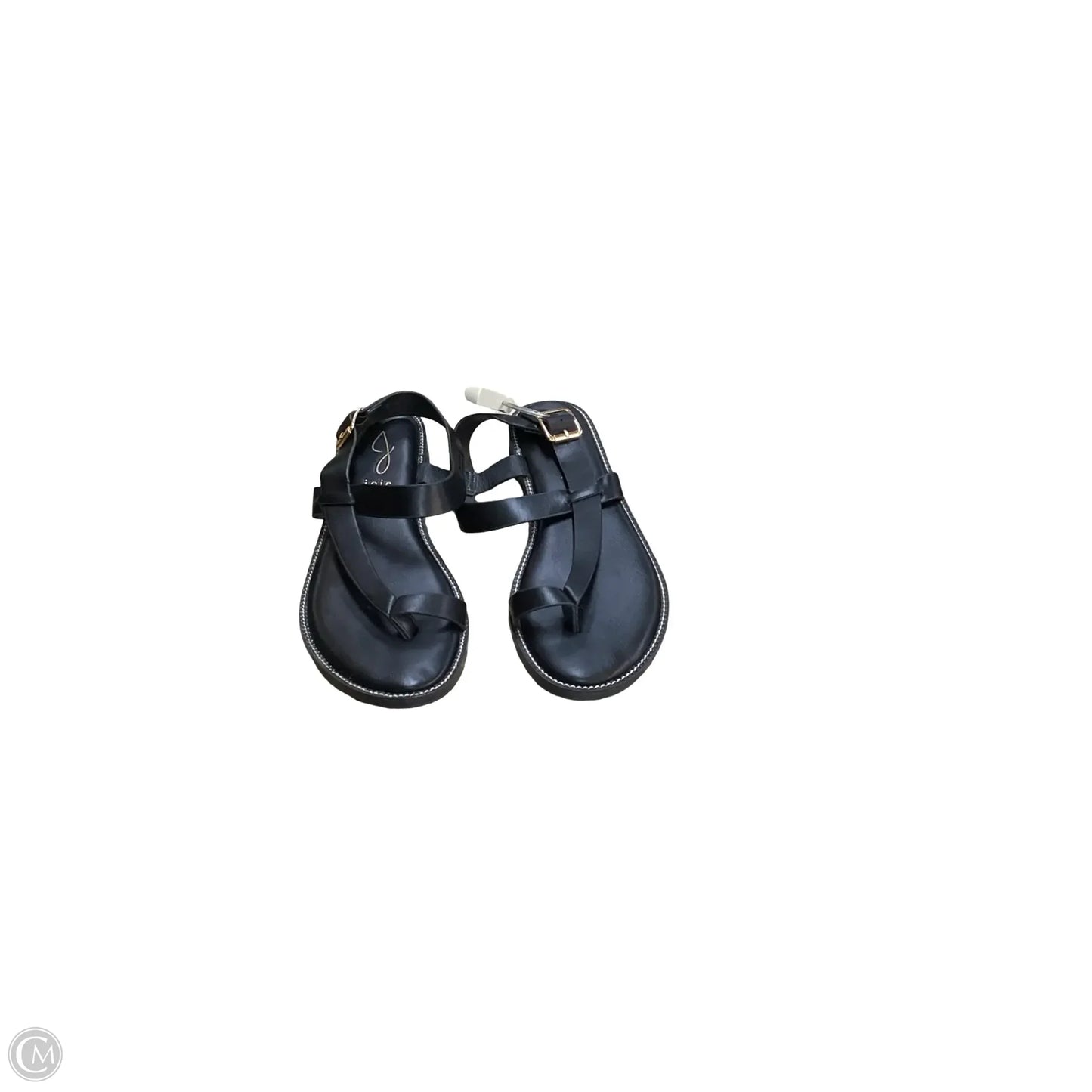 Sandals Flats By Joie In Black, Size: 7.5