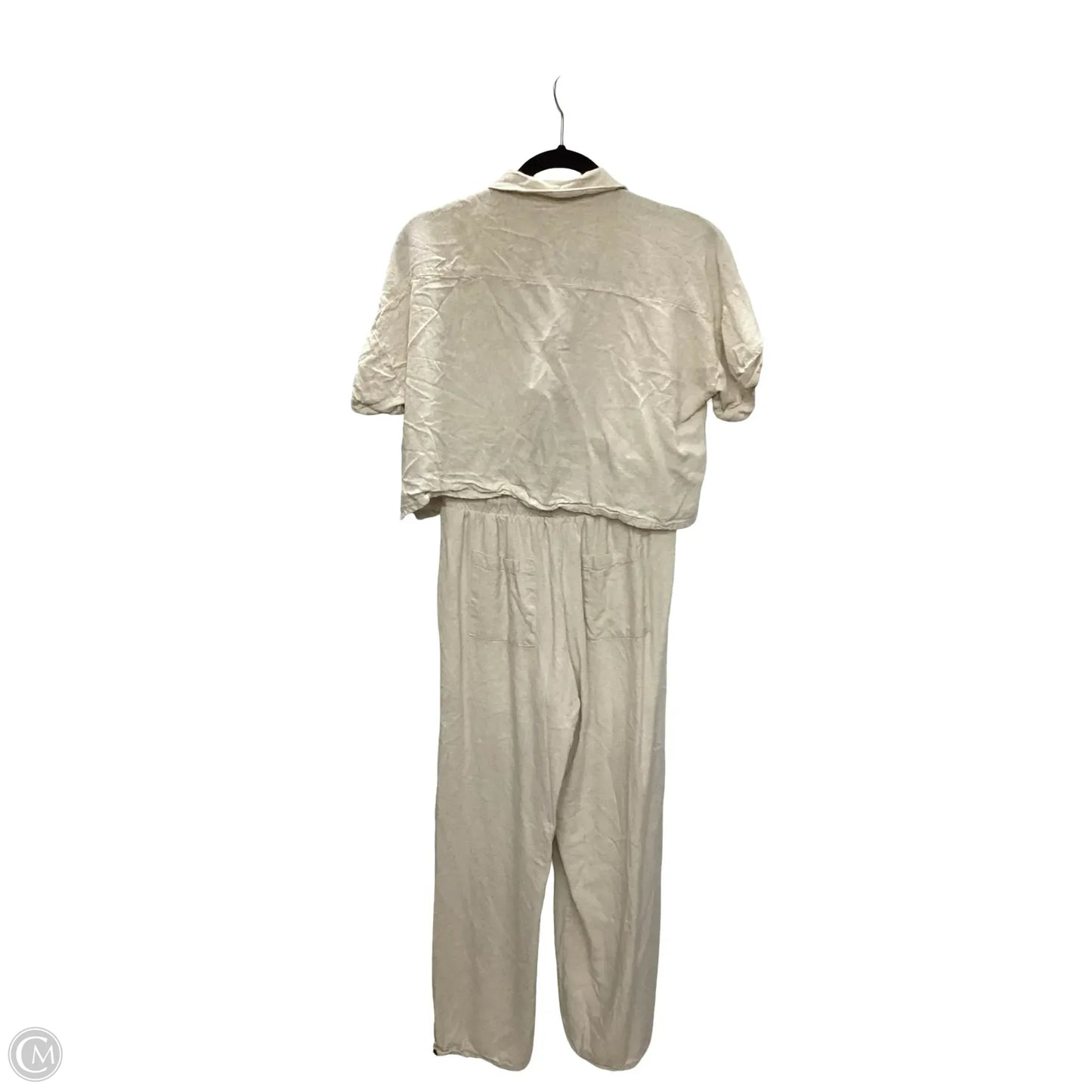 Pants Set 2pc By Gilli In Tan, Size: S