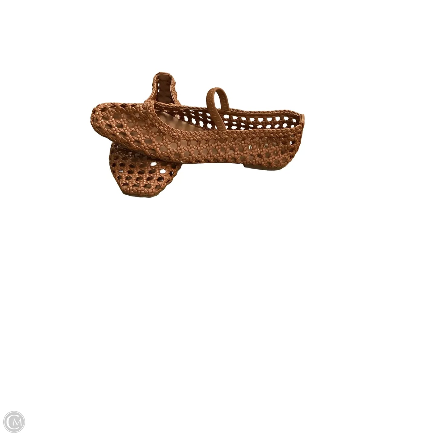 Sandals Flats By Nicole Miller In Brown, Size: 7.5