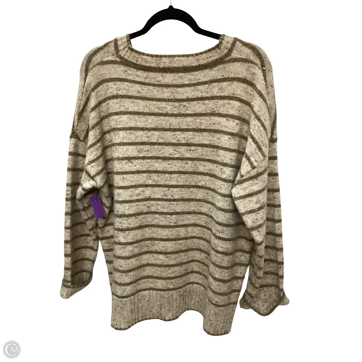 Sweater By Max Studio In Striped Pattern, Size: Xs