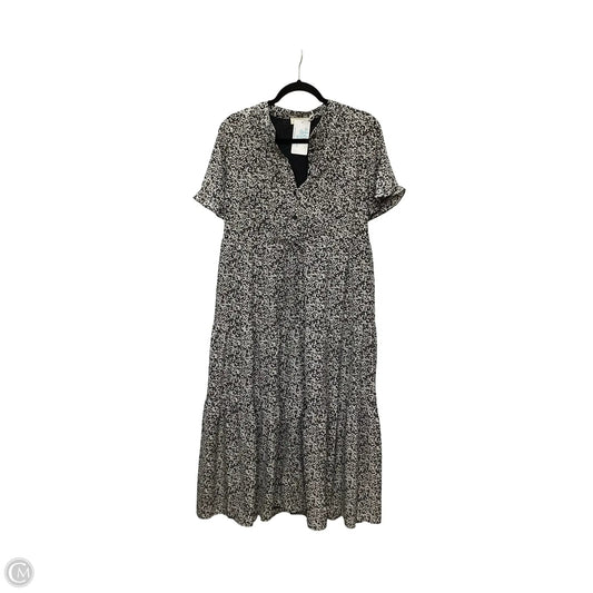 Dress Casual Midi By Clothes Mentor In Floral Print, Size: L