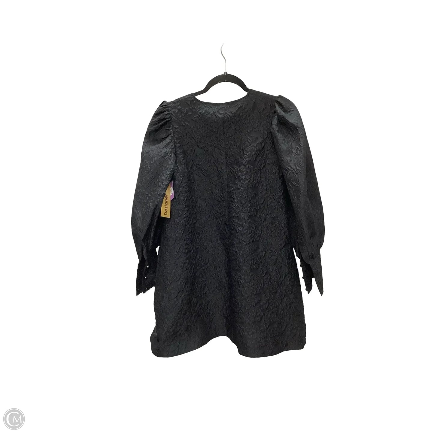 Designer Dress Casual Short By Ganni In Black, Size: 2