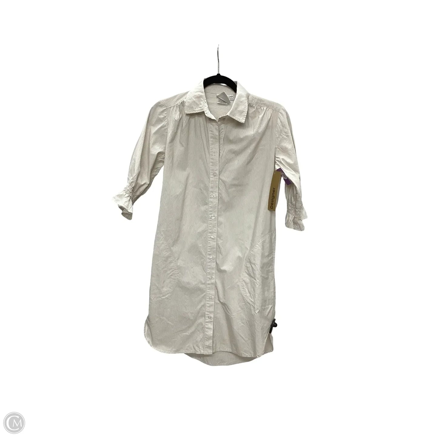 Designer Dress Casual Short By Finley In Striped Pattern, Size: Xxs