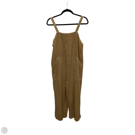 Jumpsuit By Universal Thread In Tan, Size: Xs