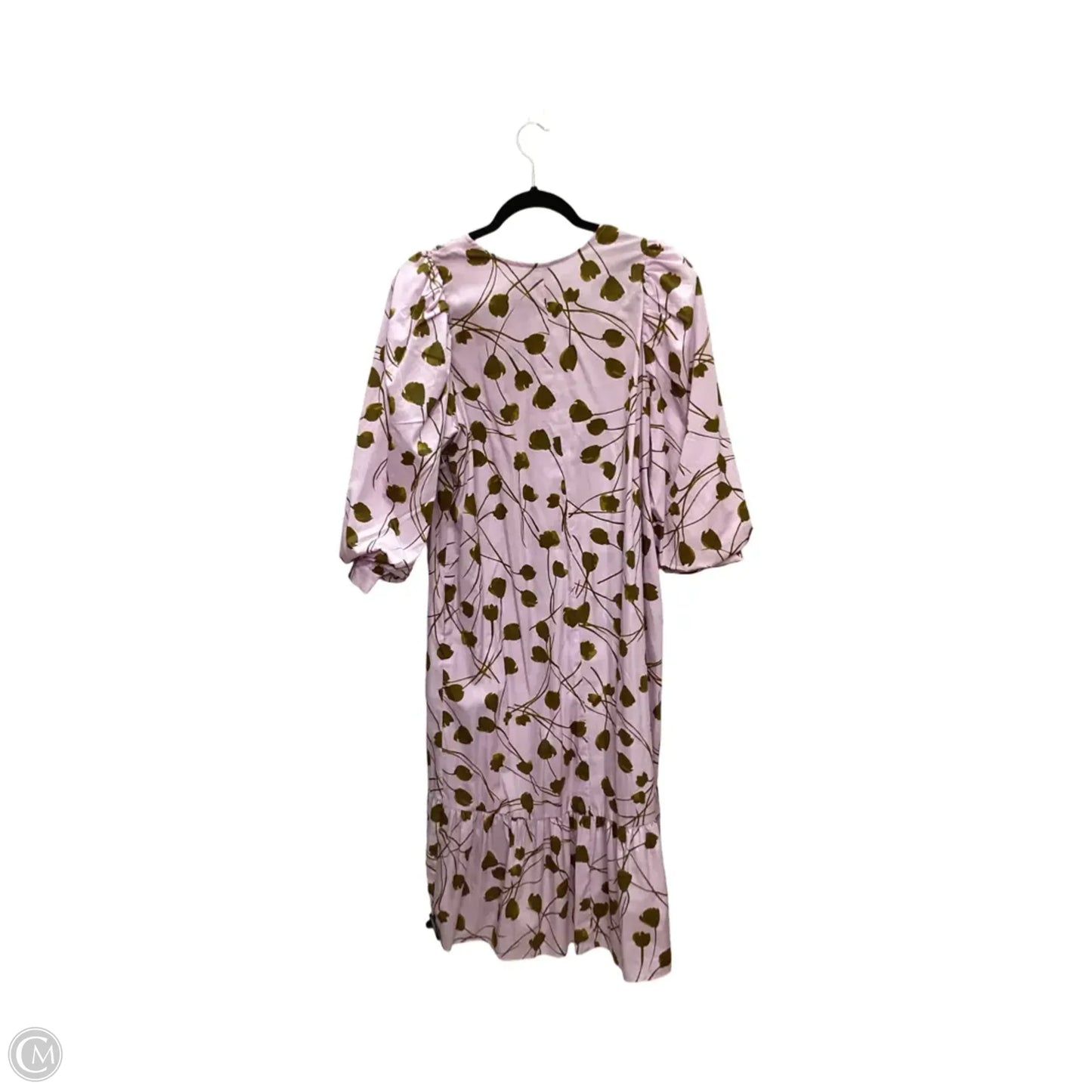 Dress Casual Midi By A New Day In Pink, Size: M