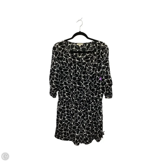 Romper By Loft In Black & White, Size: 2