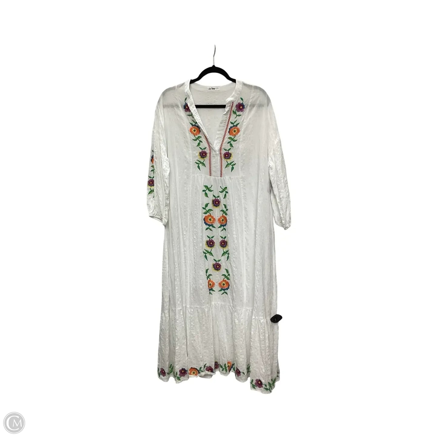 Dress Casual Maxi By In Loom In White, Size: M