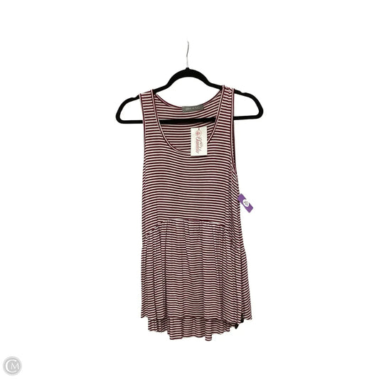 Blouse Sleeveless By Clothes Mentor In Striped Pattern, Size: S