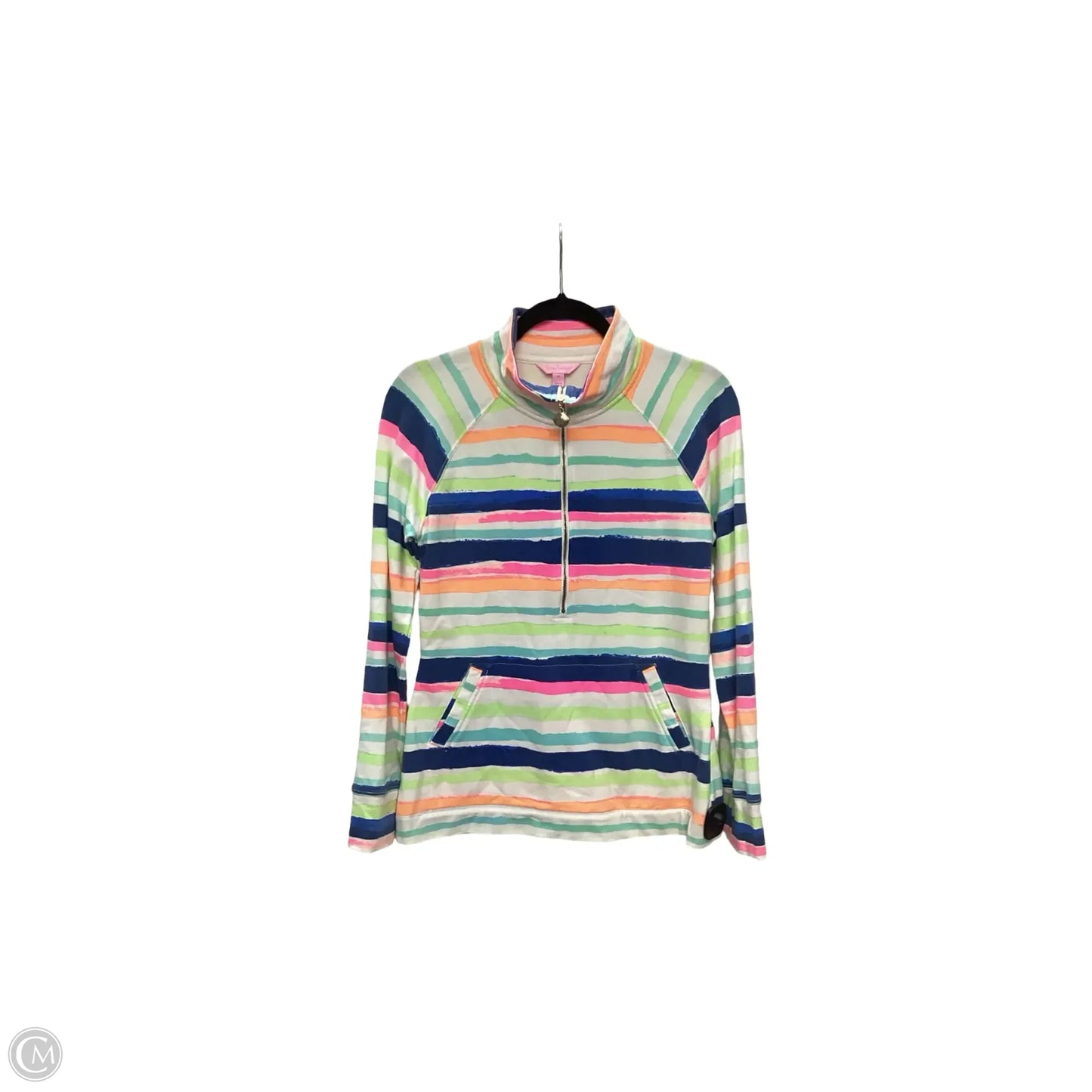 Jacket Designer By Lilly Pulitzer In Striped Pattern, Size: M