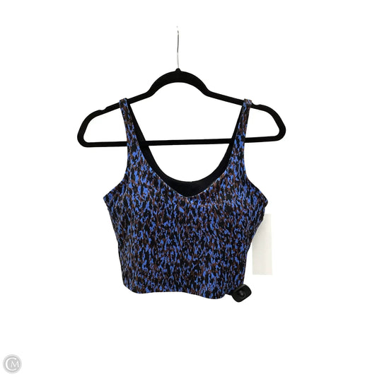 Athletic Tank Top By Lululemon In Animal Print, Size: 10