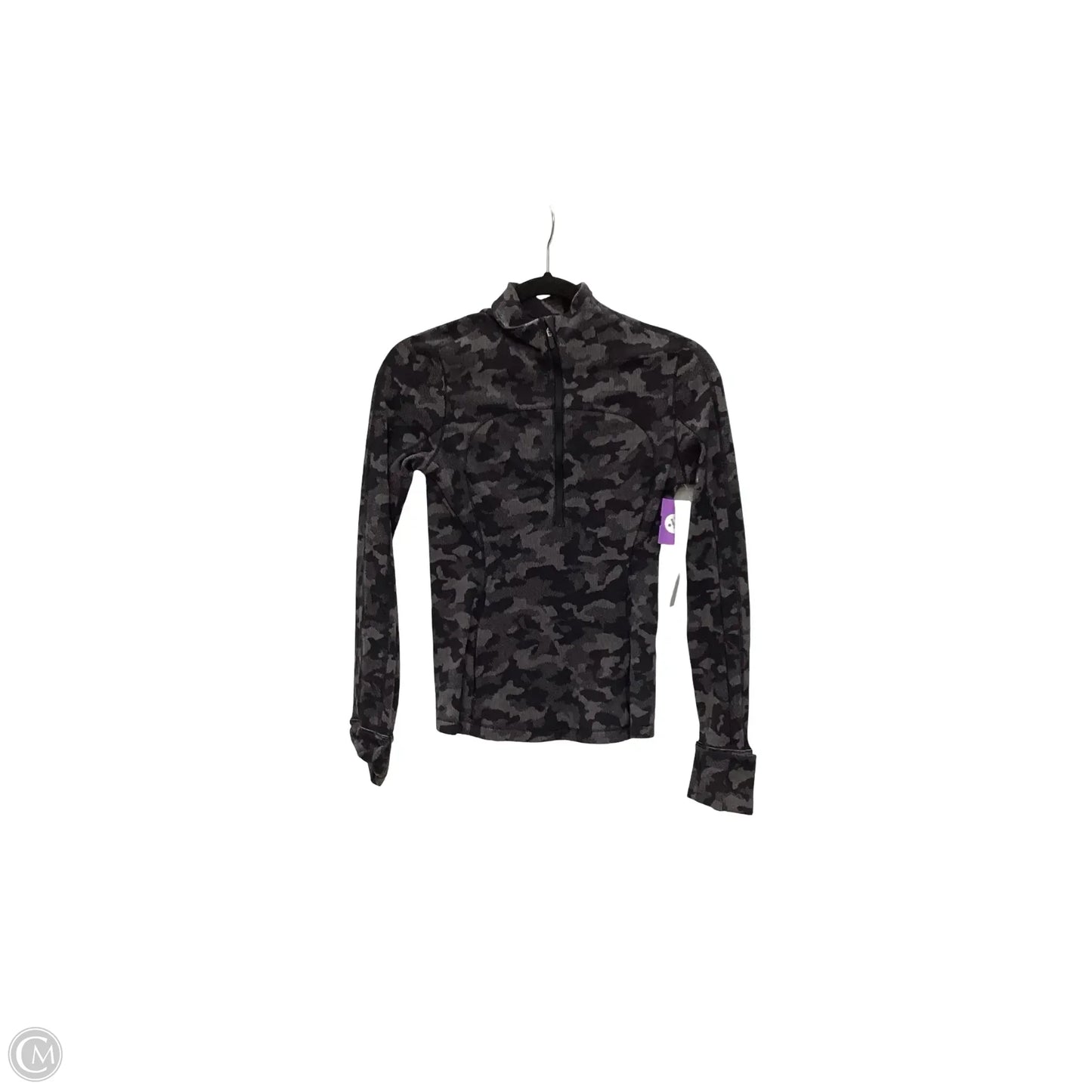 Athletic Jacket By Lululemon In Camouflage Print, Size: 6