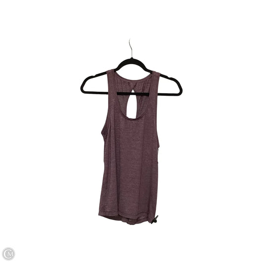 Athletic Tank Top By Lululemon In Purple, Size: 6