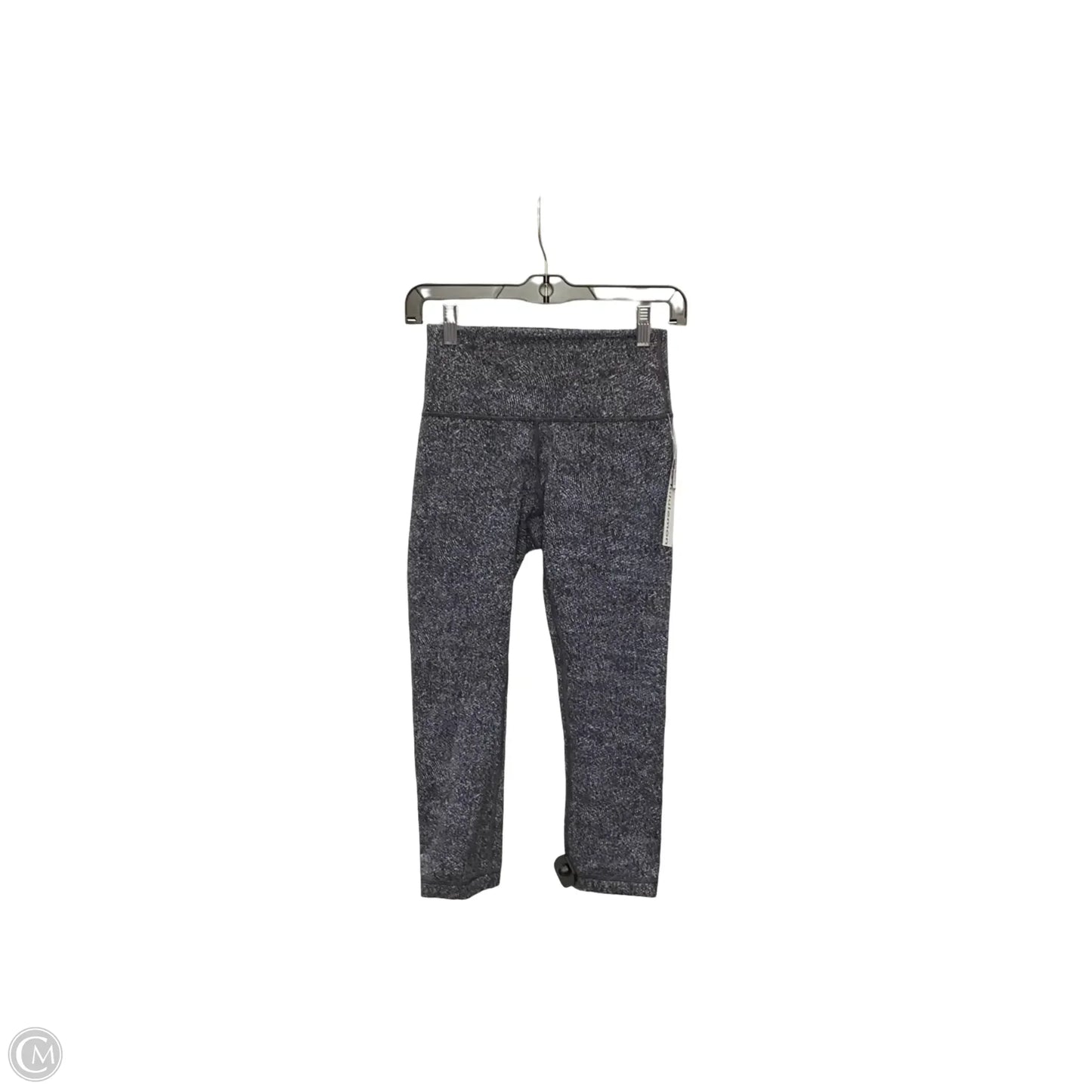 Athletic Capris By Lululemon In Grey, Size: 6